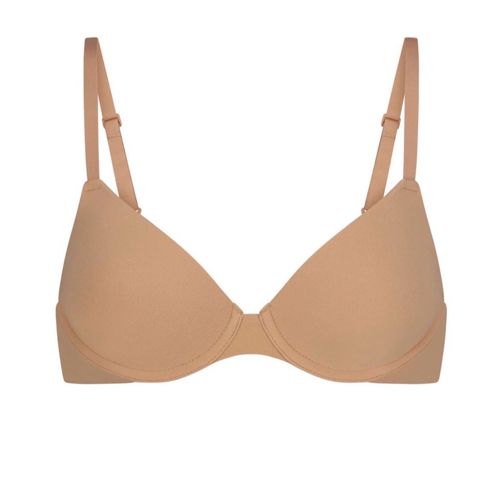 BNWT SKIMS Fits Everybody T-Shirt Bra in Ochre Women’s Sz 34DD - Picture 4 of 6